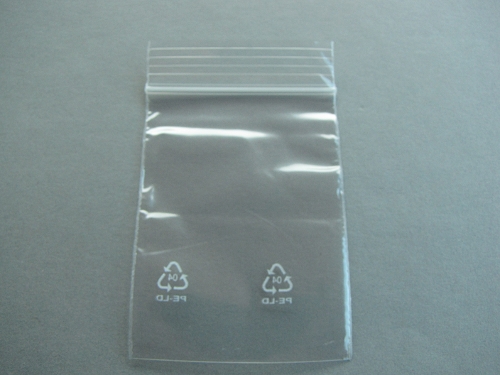 Druckverschluss Beutel, transparent, ca. 6x8 cm, 100 Stück